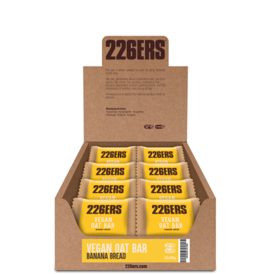 BOX VEGAN OAT BAR 226ers - wegańskie ciastko owsiane o smaku chlebka bananowego, 50g. (24 sztuki)